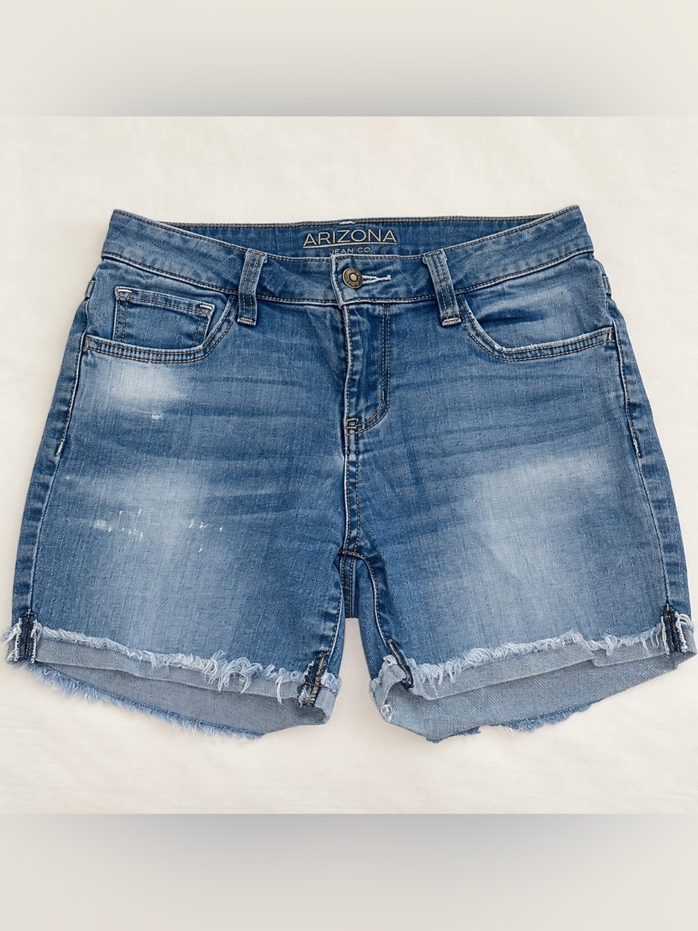 Arizona Jean Co. Denim Cutoff Shorts Size 3 Raw Hem
